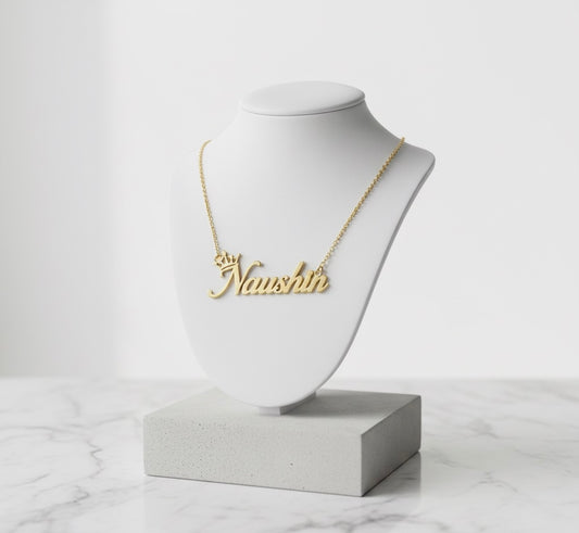 The Royal Cursive Pendant